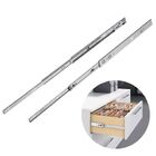 Corrediça Telescópica H45 500mm Ext Total | Com Amortecimento